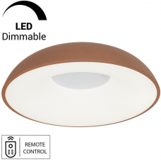 Πλαφονιέρα Οροφής Φ40cm LED 22W 230V 1400lm CCT με Controller IVY